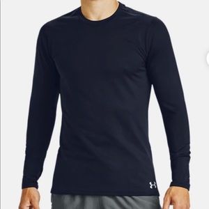 Under Armour Men's Fitted Crew Long Sleeve Shirt